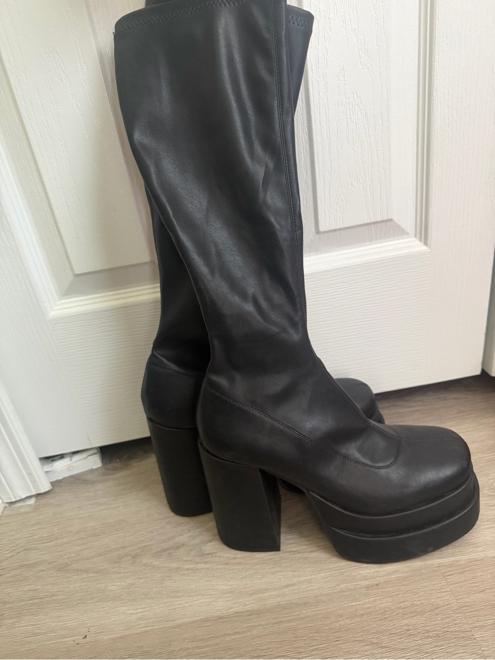 Black Steve maddden Boots Berkleigh